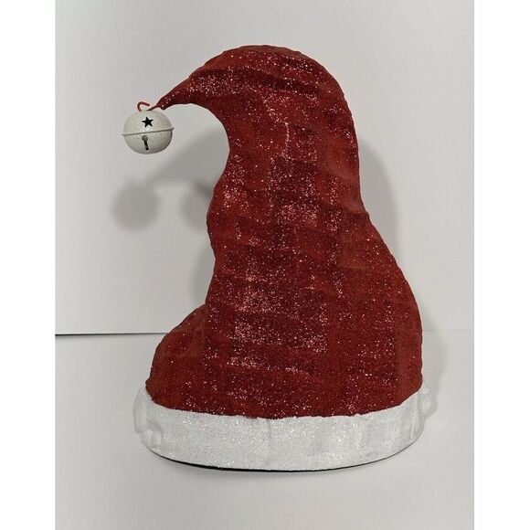 Santa Hat Christmas Tree Topper By Peri Woltzer Screenings Holiday Decorations - Picture 2 of 4